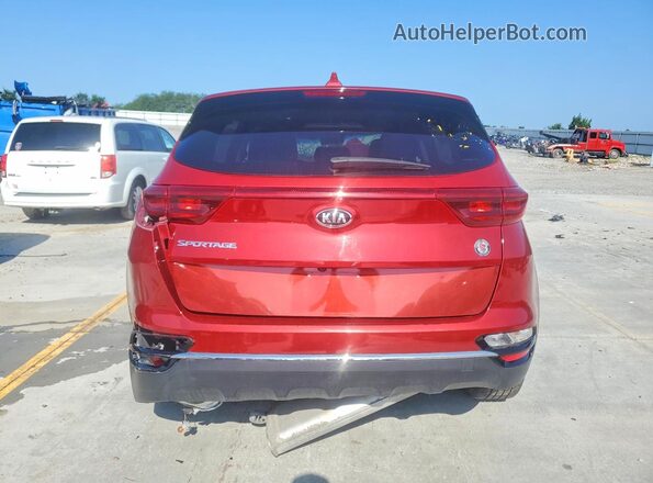 KNDPM3AC2L7779586 2020 KIA SPORTAGE Красный Вид сзади
