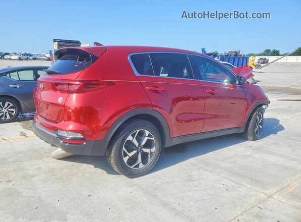 KNDPM3AC2L7779586 2020 KIA SPORTAGE Красный Задняя правая четверть