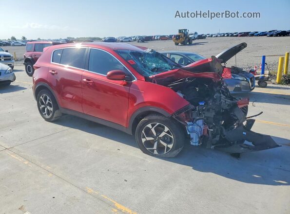 KNDPM3AC2L7779586 2020 KIA SPORTAGE Красный Передняя правая четверть