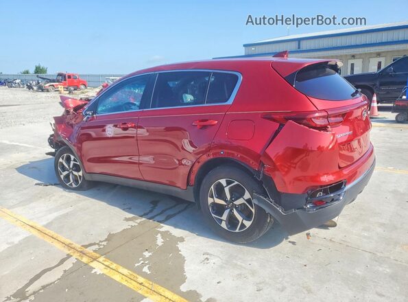 KNDPM3AC2L7779586 2020 KIA SPORTAGE Красный Задняя левая четверть