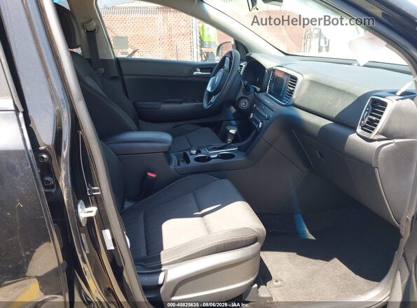KNDPM3AC2L7817592 2020 KIA SPORTAGE Black წინა სალონის ხედი