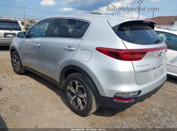 KNDPM3AC2L7824168 2020 KIA SPORTAGE Silver Trasero izquierdo