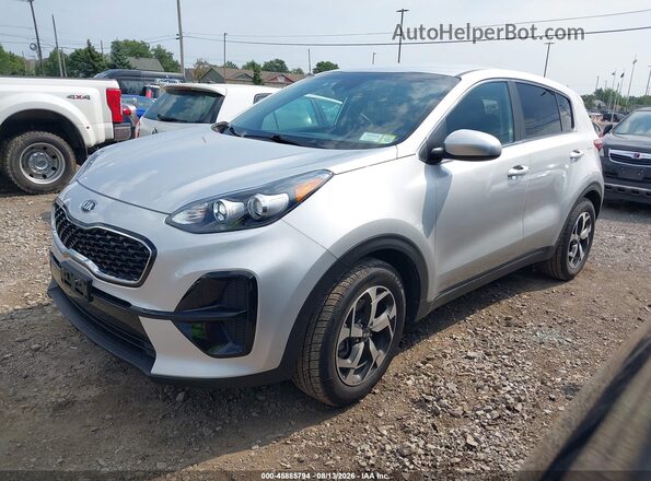 KNDPM3AC2L7824168 2020 KIA SPORTAGE Silver Vista tres cuartos delantera izquierda