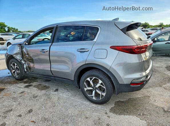 KNDPM3AC2M7856846 2021 KIA SPORTAGE Silver Հետևի ձախ