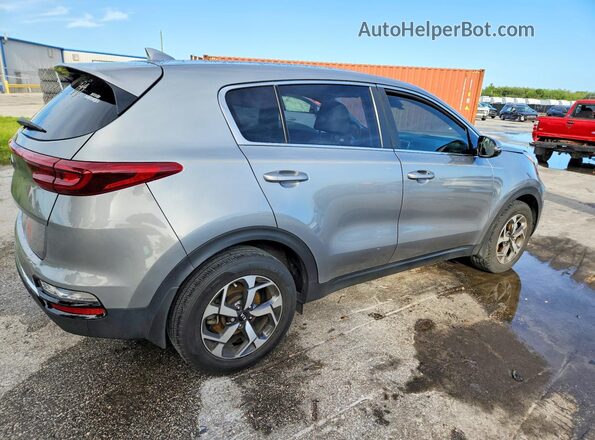 KNDPM3AC2M7856846 2021 KIA SPORTAGE Silver Հետևի աջ