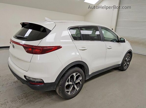 KNDPM3AC2M7927267 2021 KIA SPORTAGE White უკანა მარჯვენა