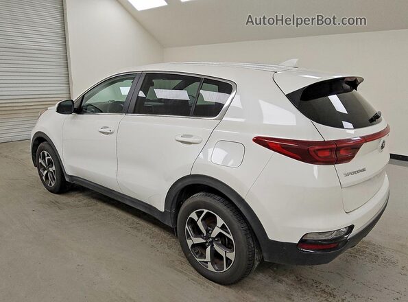 KNDPM3AC2M7927267 2021 KIA SPORTAGE White უკანა მარცხენა