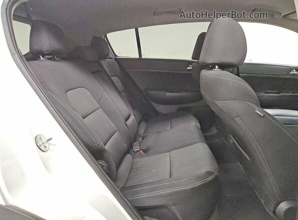 KNDPM3AC2M7927267 2021 KIA SPORTAGE White უკანა სალონის ხედი