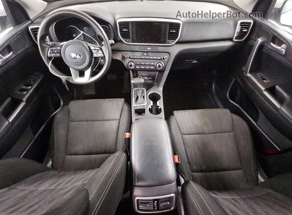 KNDPM3AC2M7927267 2021 KIA SPORTAGE White წინა პანელის ხედი