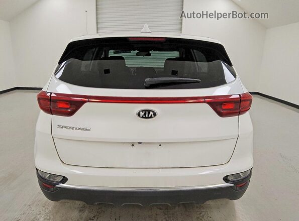 KNDPM3AC2M7927267 2021 KIA SPORTAGE White უკანა ხედი