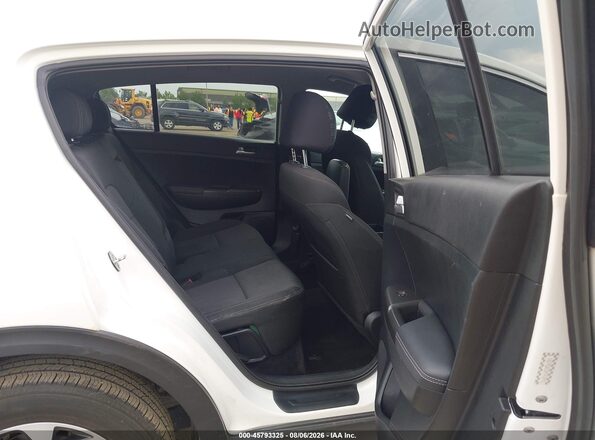 KNDPM3AC2M7928905 2021 KIA SPORTAGE White VIN კოდის სტიკერის ხედი