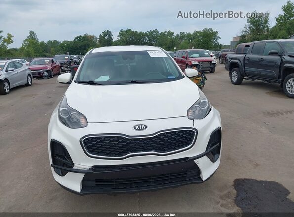 KNDPM3AC2M7928905 2021 KIA SPORTAGE White წინა პანელის ხედი