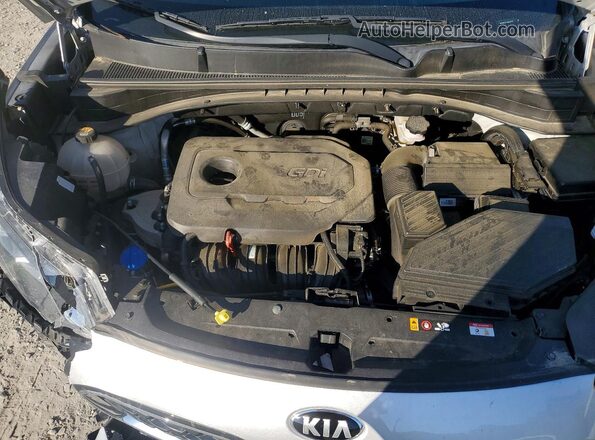 KNDPM3AC2N7013277 2022 KIA SPORTAGE Silver ძრავის განყოფილების ხედი