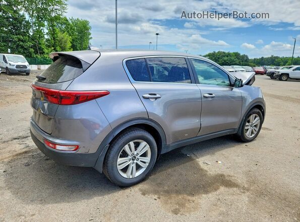 KNDPM3AC3H7213993 2017 KIA SPORTAGE Серебряный Задняя правая четверть