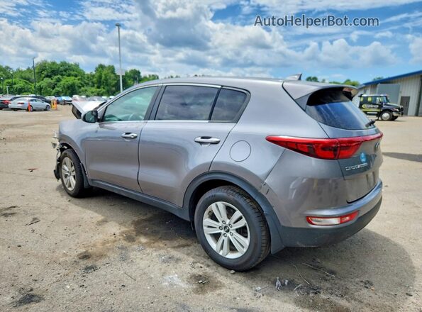 KNDPM3AC3H7213993 2017 KIA SPORTAGE Серебряный Задняя левая четверть