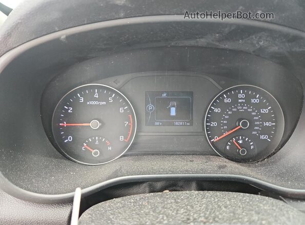 KNDPM3AC3H7240983 2017 KIA SPORTAGE Blue Instrument cluster view