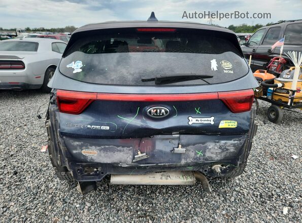 KNDPM3AC3H7240983 2017 KIA SPORTAGE Blue Rear view