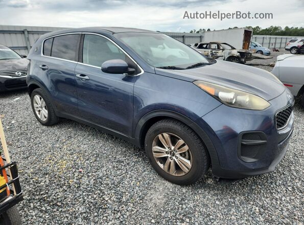 KNDPM3AC3H7240983 2017 KIA SPORTAGE Blue Front right
