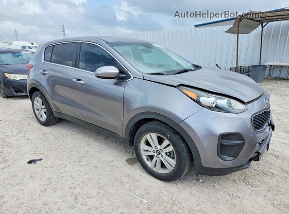 KNDPM3AC3J7308026 2018 KIA SPORTAGE Gray Передня права чверть