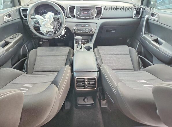KNDPM3AC3J7308026 2018 KIA SPORTAGE Gray Вид панелі приладів