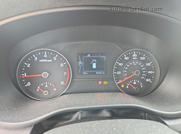 KNDPM3AC3J7308026 2018 KIA SPORTAGE Gray Вид щитка приладів