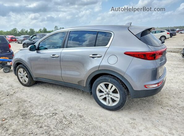 KNDPM3AC3J7308026 2018 KIA SPORTAGE Gray Задня ліва чверть