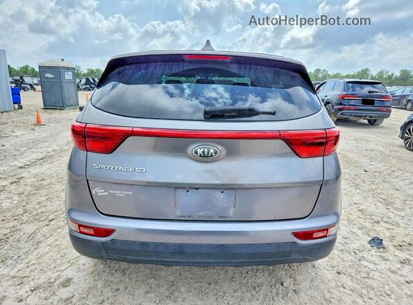 KNDPM3AC3J7308026 2018 KIA SPORTAGE Gray Вид ззаду