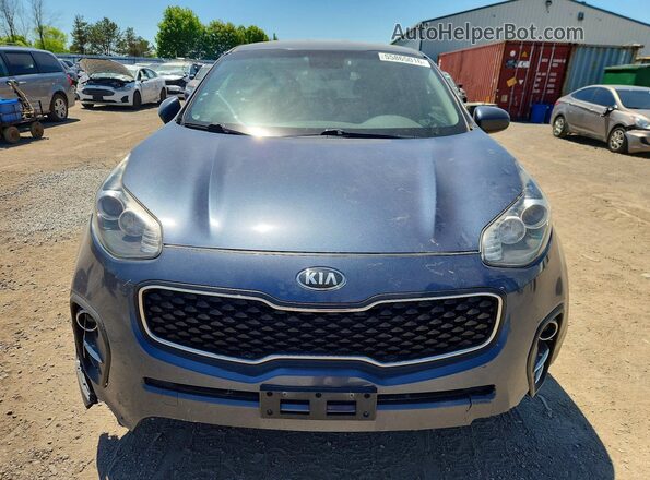 KNDPM3AC3J7342161 2018 KIA SPORTAGE Blue Vista frontal