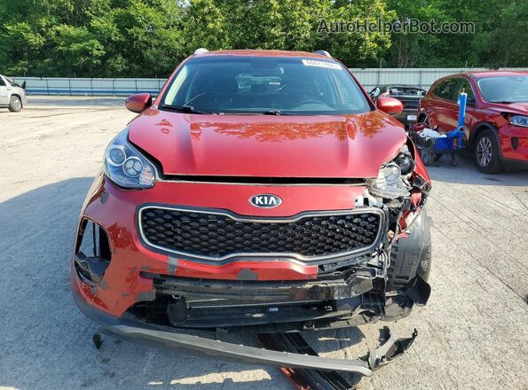 KNDPM3AC3J7384104 2018 KIA SPORTAGE Red Vista frontal