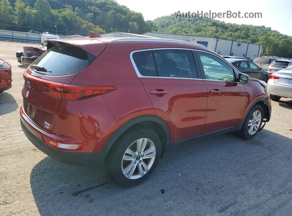 KNDPM3AC3J7384104 2018 KIA SPORTAGE Red Trasero derecho