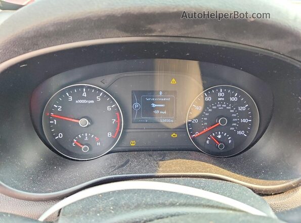 KNDPM3AC3J7384104 2018 KIA SPORTAGE Red Vista del cuadro de instrumentos