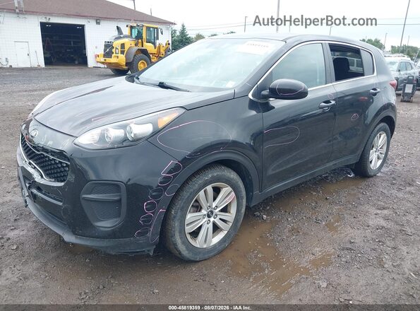 KNDPM3AC3J7445208 2018 KIA SPORTAGE Gray წინა მარცხენა ხედი სამი მეოთხედიდან