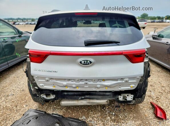 KNDPM3AC3K7607260 2019 KIA SPORTAGE Silver Widok z tyłu