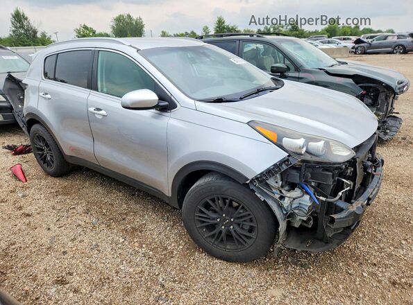 KNDPM3AC3K7607260 2019 KIA SPORTAGE Silver Przód prawy