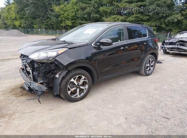 KNDPM3AC3L7689606 2020 KIA SPORTAGE Black Передня ліва чверть
