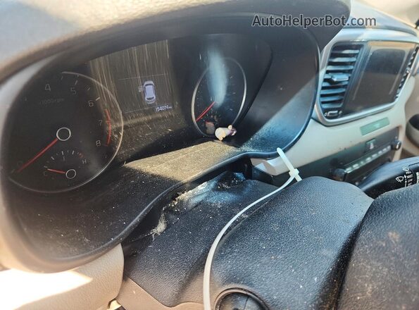 KNDPM3AC3L7746421 2020 KIA SPORTAGE Серебряный Вид щитка приборов