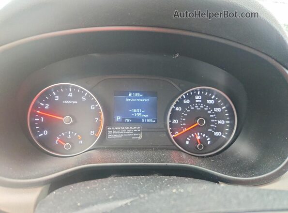 KNDPM3AC3L7793092 2020 KIA SPORTAGE Blue Vista del cuadro de instrumentos