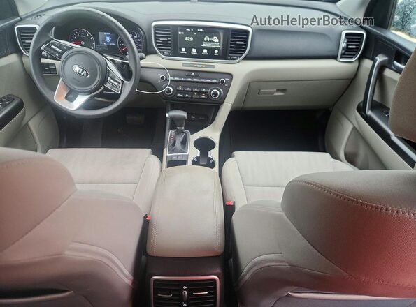 KNDPM3AC3L7793092 2020 KIA SPORTAGE Blue Vista del salpicadero