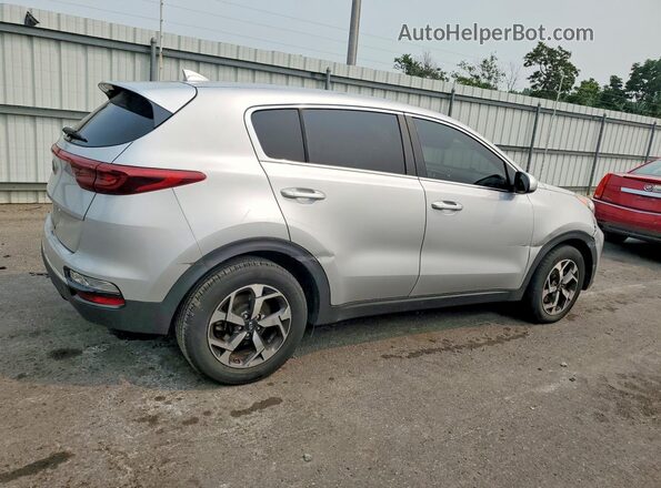 KNDPM3AC3M7926516 2021 KIA SPORTAGE Серебряный Задняя правая четверть