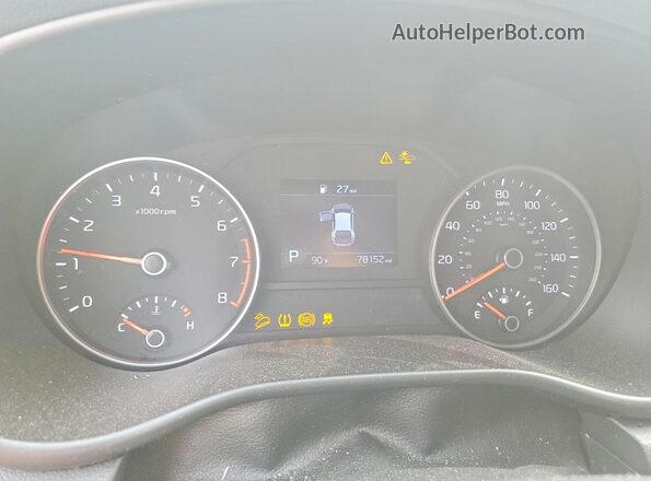 KNDPM3AC3M7926516 2021 KIA SPORTAGE Серебряный Вид щитка приборов