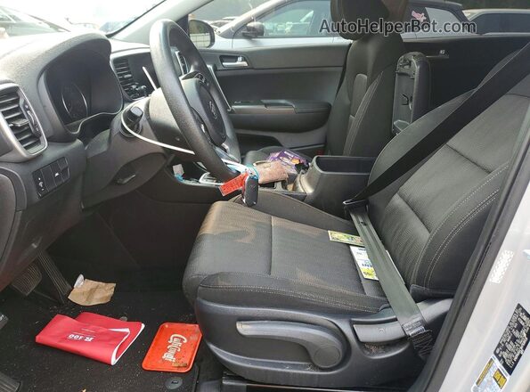 KNDPM3AC3M7926516 2021 KIA SPORTAGE Серебряный Вид салона спереди