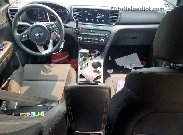 KNDPM3AC3M7926516 2021 KIA SPORTAGE Серебряный Вид панели приборов