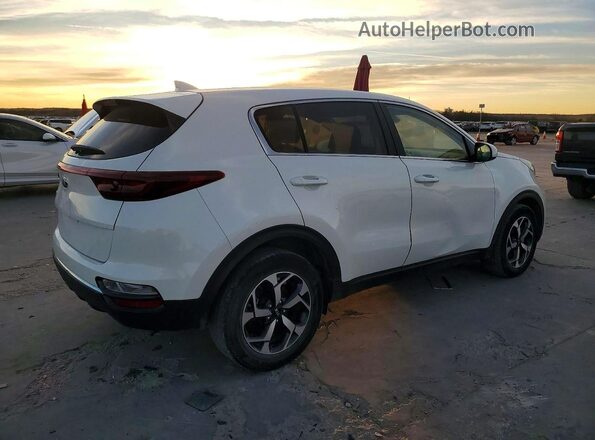 KNDPM3AC3M7930629 2021 KIA SPORTAGE White Rear right