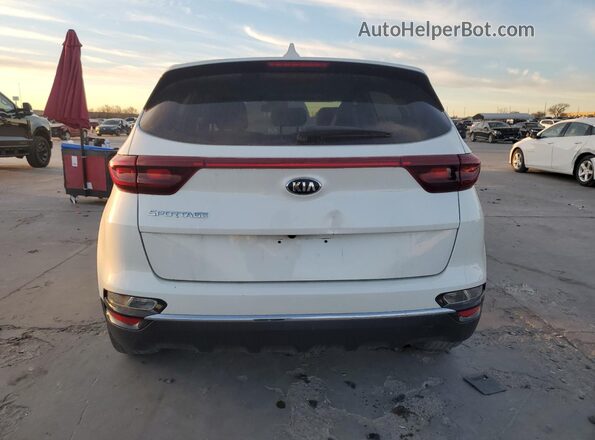 KNDPM3AC3M7930629 2021 KIA SPORTAGE White Rear view