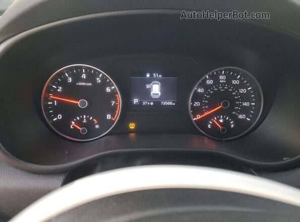 KNDPM3AC3M7930629 2021 KIA SPORTAGE White Instrument cluster view