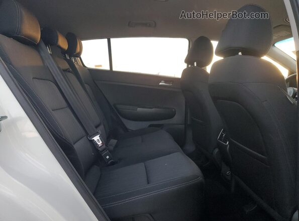 KNDPM3AC3M7930629 2021 KIA SPORTAGE White Rear seats view