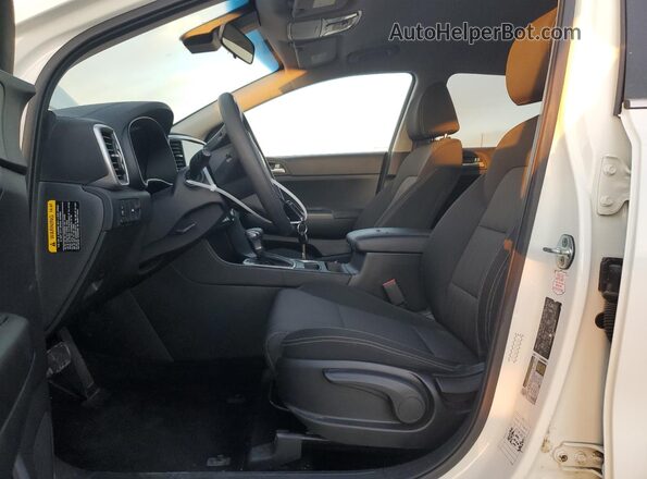 KNDPM3AC3M7930629 2021 KIA SPORTAGE White Front interior view