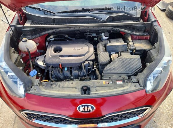 KNDPM3AC3M7942084 2021 KIA SPORTAGE Brown Вид задньої частини салону