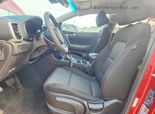 KNDPM3AC3M7942084 2021 KIA SPORTAGE Brown Вид салону спереду