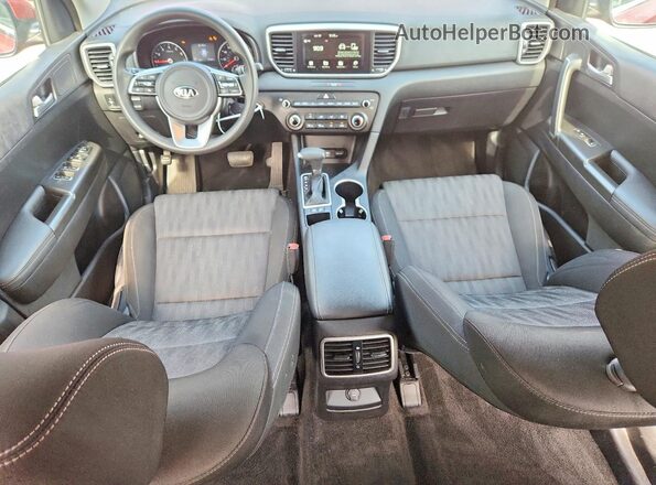 KNDPM3AC3M7942084 2021 KIA SPORTAGE Brown Вид панелі приладів